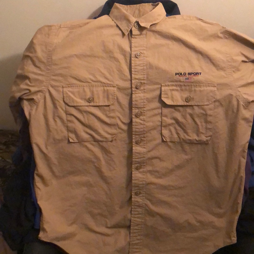 Vintage Polo Sport long sleeve button up